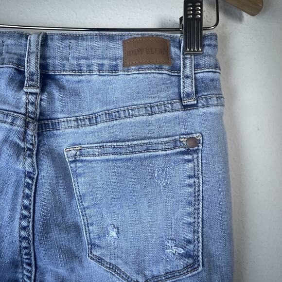 Judy Blue Jeans 3 / 26 JB82281-JSMD Boyfriend Fit Stretch Distressed Denim - Picture 6 of 12